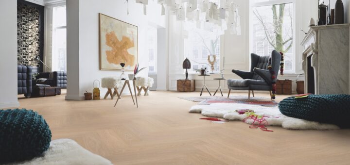 Echtes Parkett – altert mit Stil