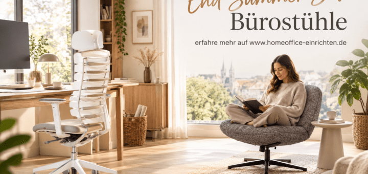 Zwei Stühle, zwei Sitzkonzepte: End of Summer Sale bei Bürostuhl24