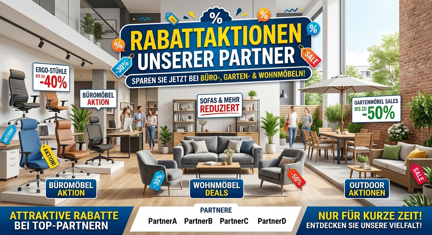 Aktuelle Rabattaktionen Möbel